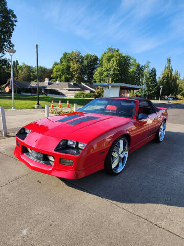 1989 Chevrolet Camaro for sale at RICKIES AUTO, LLC. in Portland OR