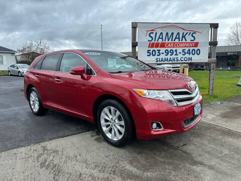 2013 Toyota Venza for sale at Siamak's Car Company llc in Woodburn OR