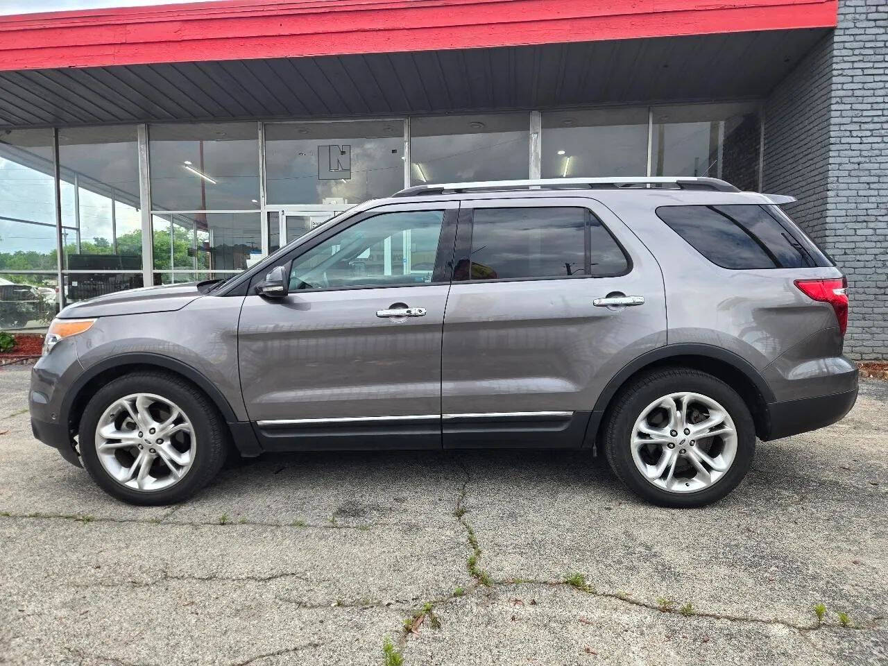 Gray 2012 Ford Explorer Limited Limited 4dr SUV 2