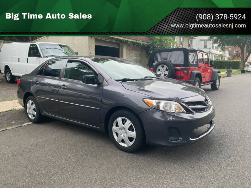 2013 Toyota Corolla for sale at Big Time Auto Sales in Vauxhall NJ