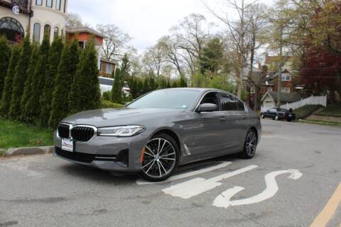 2021 BMW 5 Series for sale at MIKEY AUTO INC in Hollis NY