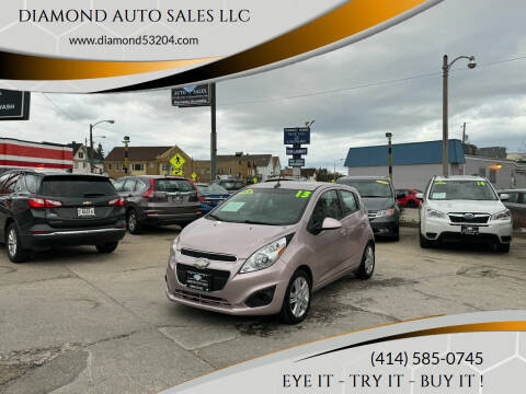 2013 Chevrolet Spark for sale at DIAMOND AUTO SALES LLC in Milwaukee WI
