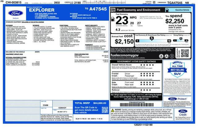 2026 Ford Explorer Active
