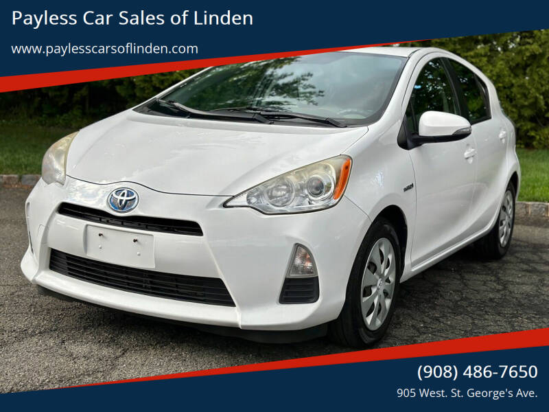 2014 Toyota Prius c for sale at Payless Car Sales of Linden in Linden NJ