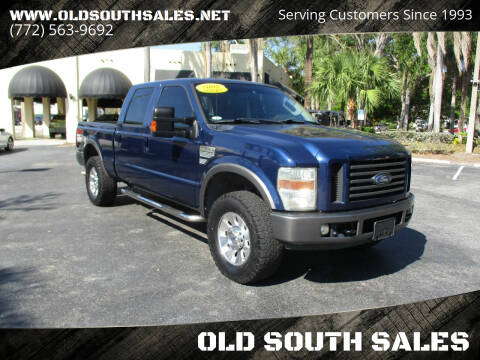 2008 Ford F-250 Super Duty for sale at OLD SOUTH SALES in Vero Beach FL