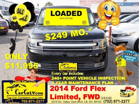 2014 Ford Flex for sale at The Car Company - 249 monthly payments in Las Vegas NV