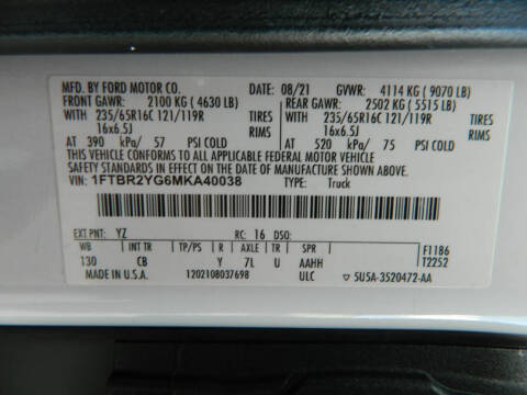 2021 Ford Transit