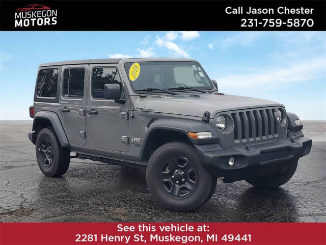 2018 Jeep Wrangler Unlimited for sale at Muskegon Motors in Muskegon, MI