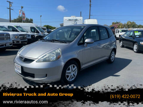 2007 Honda Fit for sale at Rivieras Truck and Auto Group in Chula Vista CA