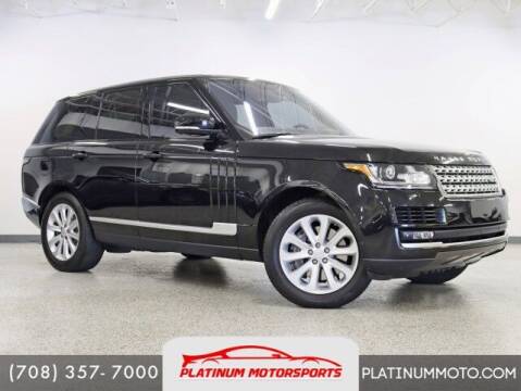 2016 Land Rover Range Rover for sale at PLATINUM MOTORSPORTS INC. in Hickory Hills IL