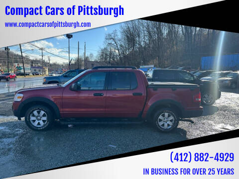 2009 Ford Explorer Sport Trac for sale at Compact Cars of Pittsburgh in Pittsburgh PA