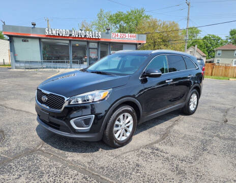 2017 Kia Sorento for sale at Samford Auto Sales in Riverview MI