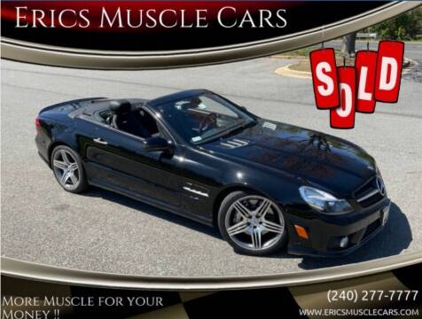 2009 Mercedes-Benz SL-Class for sale at Eric's Muscle Cars in Clarksburg MD
