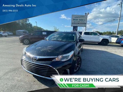 2016 Toyota Avalon for sale at Amazing Deals Auto Inc in Land O Lakes FL