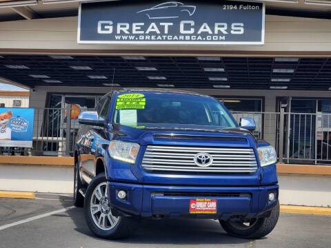 2014 Toyota Tundra for sale at Great Cars in Sacramento CA