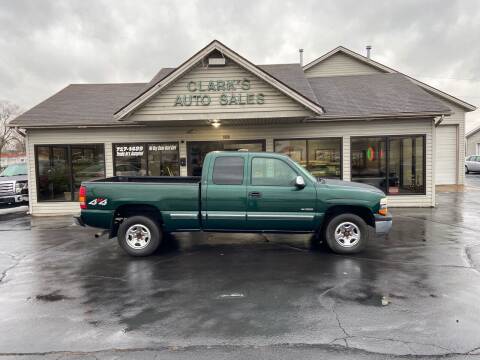 2002 Chevrolet Silverado 1500 for sale at Clarks Auto Sales in Middletown OH