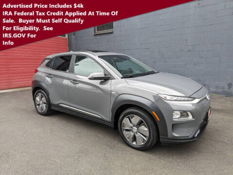 2020 Hyundai Kona Electric for sale at Paramount Motors NW in Seattle WA