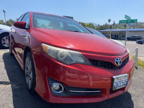 2012 Toyota Camry for sale at Road Motors Imports in Spring Valley CA