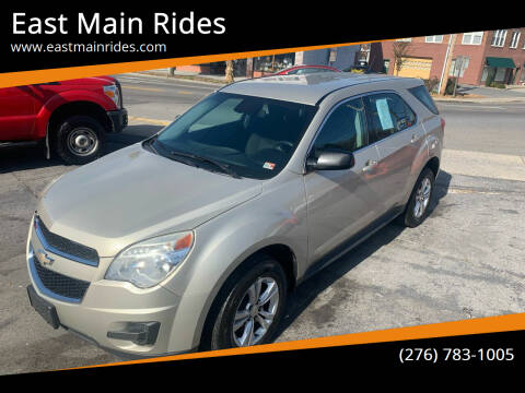 2013 Chevrolet Equinox for sale at East Main Rides in Marion VA