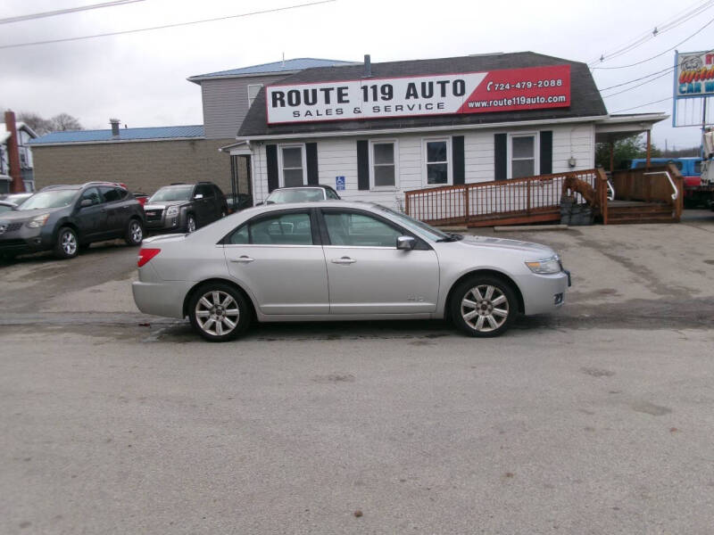 2007 Lincoln MKZ for sale at ROUTE 119 AUTO SALES & SVC in Homer City PA