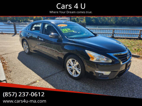 2015 Nissan Altima for sale at Cars 4 U in Haverhill MA