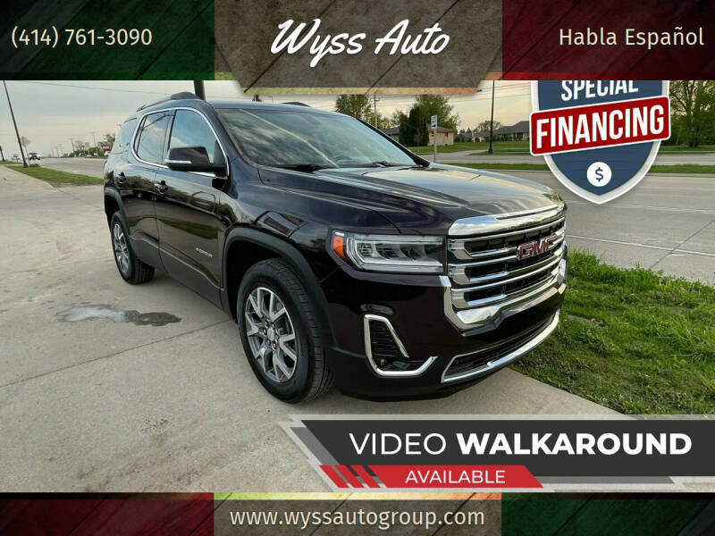 2020 GMC Acadia for sale at Wyss Auto in Oak Creek WI