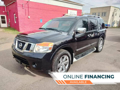 2010 Nissan Armada for sale at WB Auto Sales LLC in Barnum MN