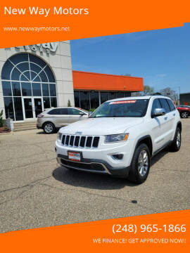 2014 Jeep Grand Cherokee for sale at New Way Motors in Ferndale MI