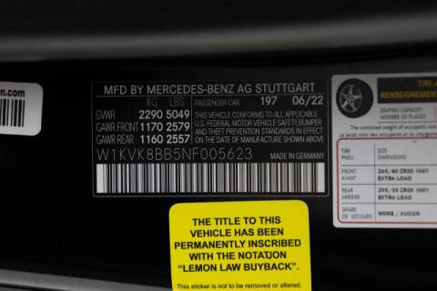 2022 Mercedes-Benz SL-Class AMG SL 63