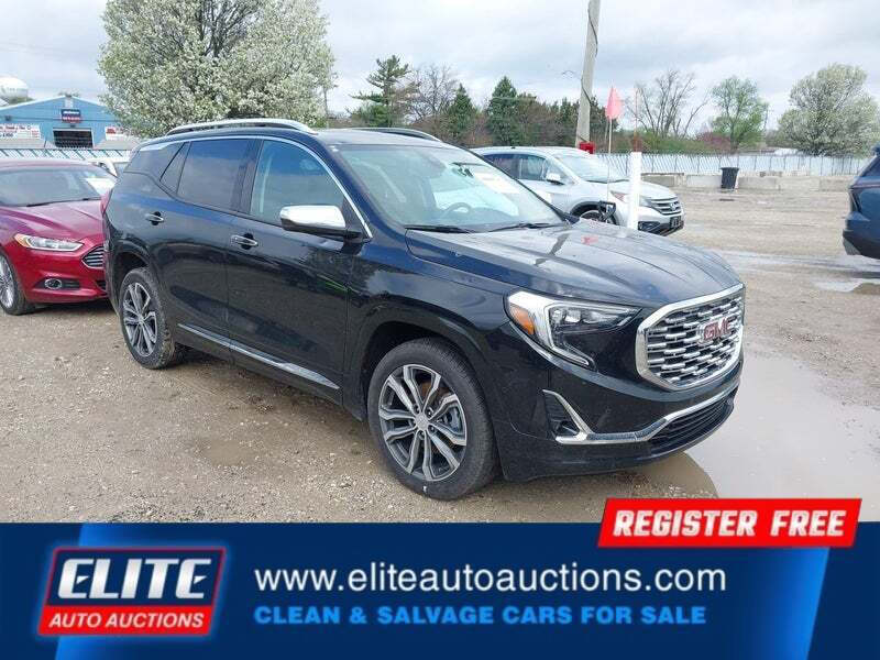 Black 2020 GMC Terrain Denali Denali 4dr SUV 1