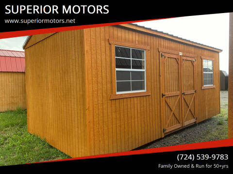  xBackyard Outfitters Side Utility for sale at SUPERIOR MOTORS - Sheds in Latrobe PA