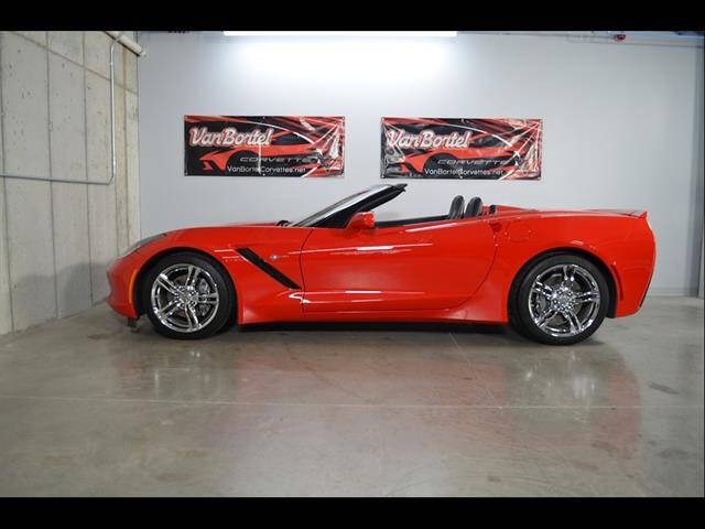 Red 2016 Chevrolet Corvette Stingray Convertible Stingray 2dr Convertible w/2LT 26