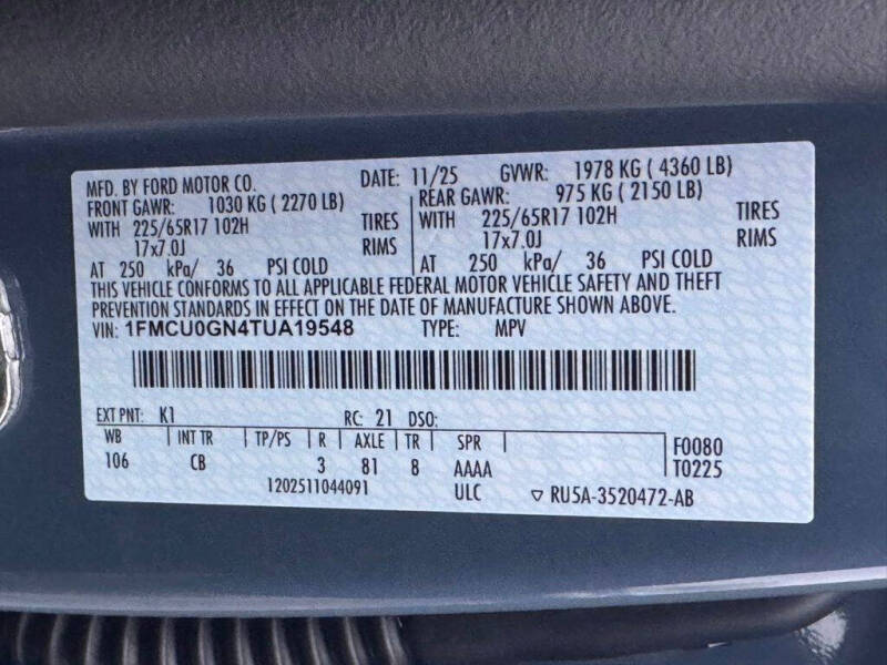 2026 Ford Escape Active