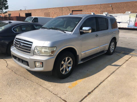 2004 Infiniti QX56 for sale at Cargo Vans of Chicago LLC in Bradley IL