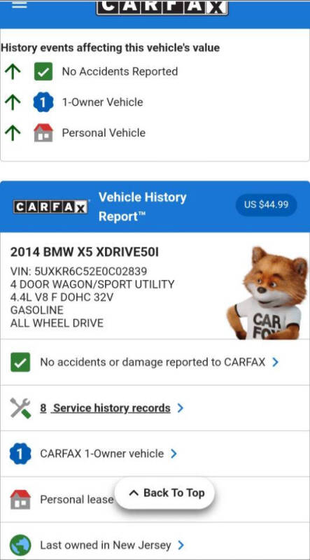 2014 BMW X5 xDrive50i