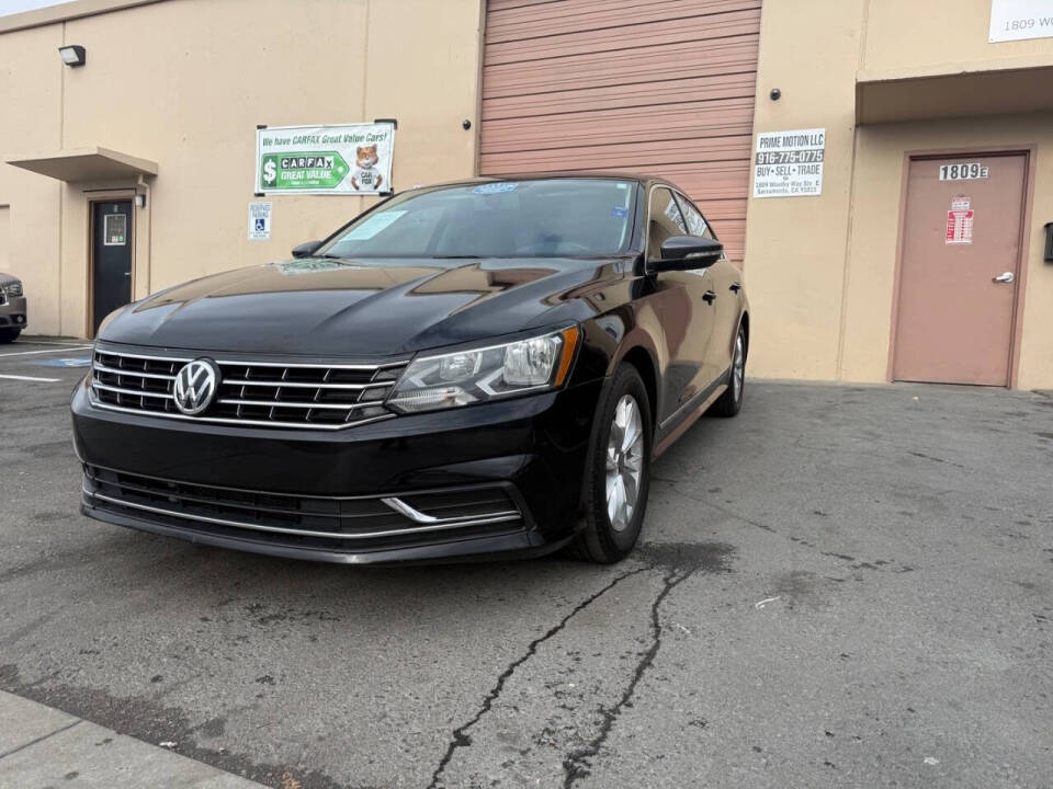 2016 Volkswagen Passat for sale at Prime Motion LLC in Sacramento, CA