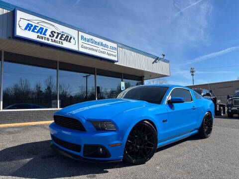 2014 Ford Mustang for sale at Real Steal Auto Sales & Repair Inc in Gastonia NC