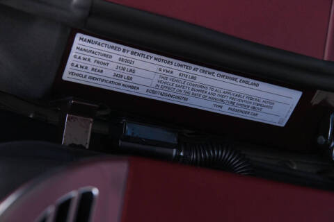 2022 Bentley Continental GTC Speed