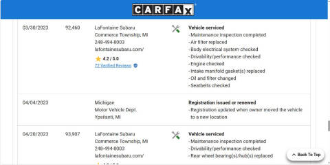 2017 Subaru Outback 2.5i Limited