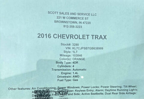 2016 Chevrolet Trax LT