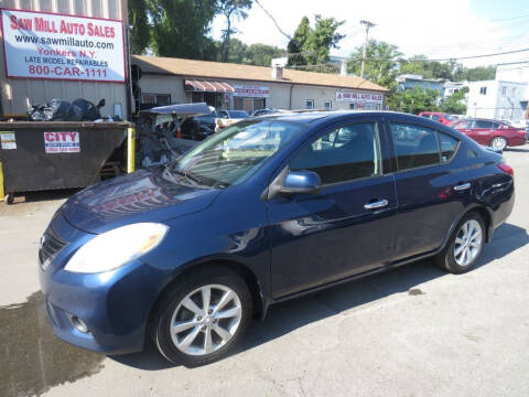 2014 Nissan Versa for sale at Saw Mill Auto in Yonkers NY