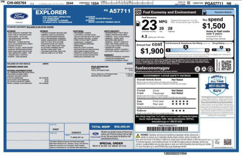 2023 Ford Explorer Limited