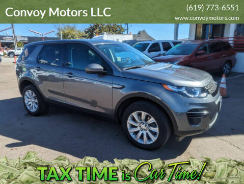 2016 Land Rover Discovery Sport for sale at Convoy Motors LLC in National City CA