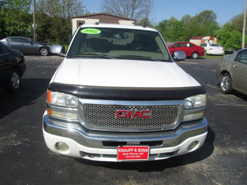 2005 GMC Sierra 1500 for sale at Knauff & Sons Motor Sales in New Vienna OH