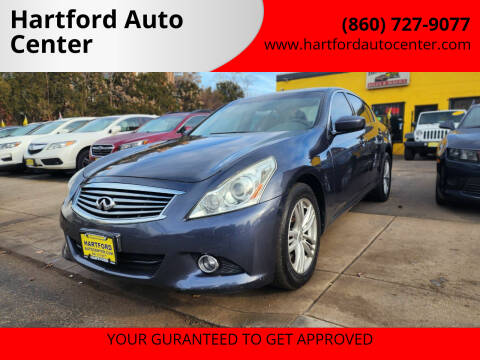 2010 Infiniti G37 Sedan for sale at Hartford Auto Center in Hartford CT