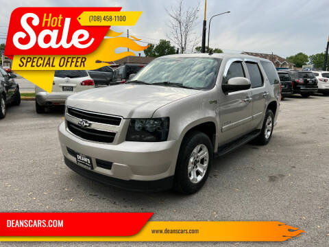 2008 Chevrolet Tahoe for sale at DEANSCARS.COM in Bridgeview IL