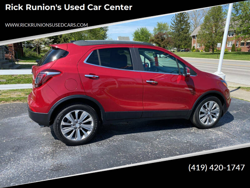 2019 Buick Encore for sale at Rick Runion's Used Car Center in Findlay OH