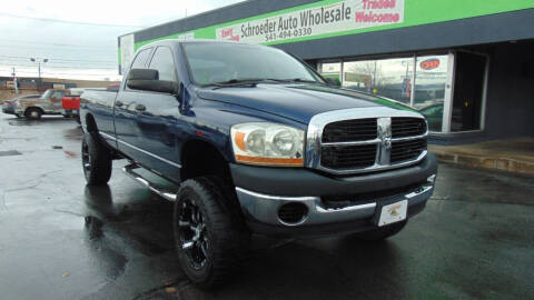 2006 Dodge Ram 2500 for sale at Schroeder Auto Wholesale in Medford OR
