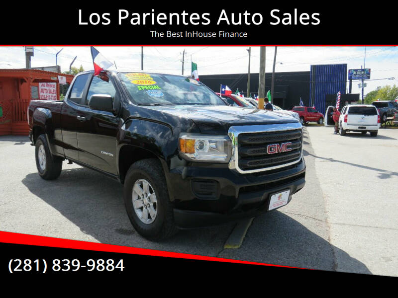 2016 GMC Canyon for sale at Los Parientes Auto Sales in Houston TX