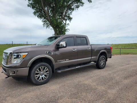 2017 Nissan Titan XD for sale at TNT Auto in Coldwater KS